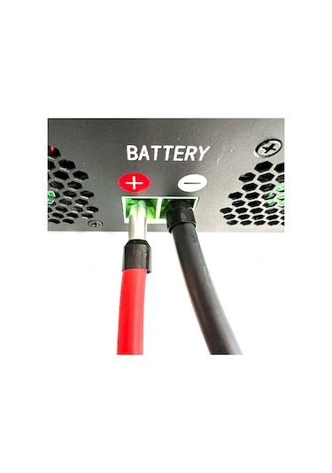 2 Adet 25 Mm2 Akü Paralel Bağlantı Kablosu Yüzüklü 100 Cm Uzunluk