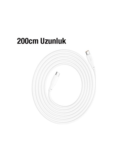 Hoco X93 Force 60W Type-c To Type-c Ultra Hızlı Şarj Ve Data Kablosu