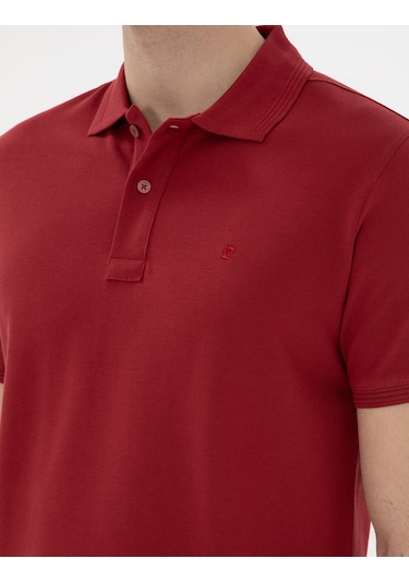 Pierre Cardin Erkek Nar Çiçeği Tişört Basic 50302561-vr239 Nar Çiçeği