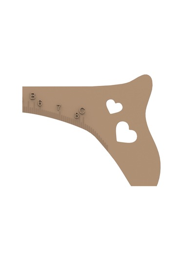 Dolıty Tanımlanmış Kaş Için Eyeliner Şablonu Kahverengi Kahverengi