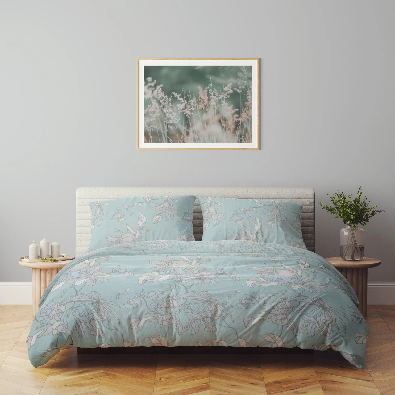 Cotton Collection Tek Kişilik Nevresim Takımı Liora Çok Renkli