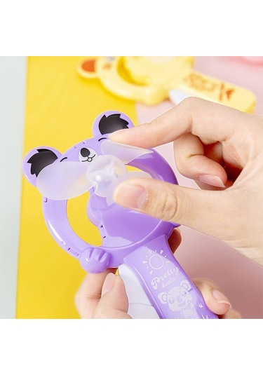 Cbtx Preslenmiş Karikatür Mini Yelpaze Fan