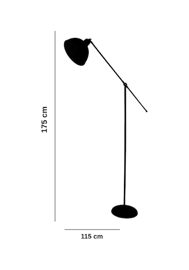 Ventola Siyah Lambader Hareketli-mafsallı Başlık Ve Gövde Mod... Siyah