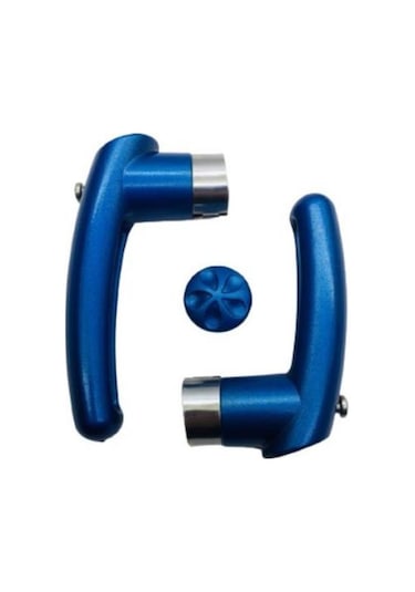 Çaydanlık Sapı Takımı Kulp Tutamak Seti Parlament Mavisi Yanmaz Mavi