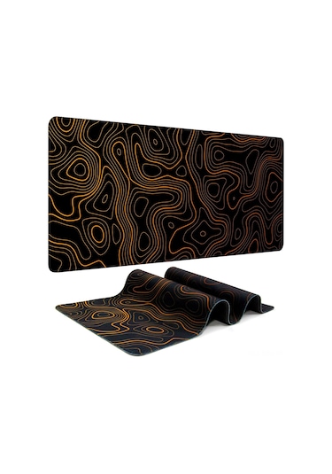 Springsun 80x30cm Süper Büyük Oyuncu Mouse Pad - Su Geçirmez, Kaymazsız Taban, Dayanıklı Kenar İşlemesi, Ofis Ve Oyun İçin Masa Koruyucu Diğer