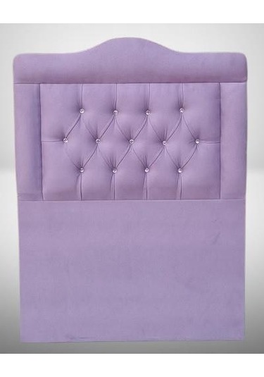 Bengi Ticaret Dk El Yapımı Tay Tüyü Kumaş Tek Kişilik Başlık Açık Mor 90