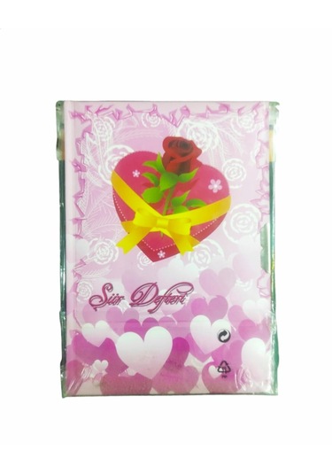 Livan Kilitli Şiir Defteri 14x20 Sert Kapak