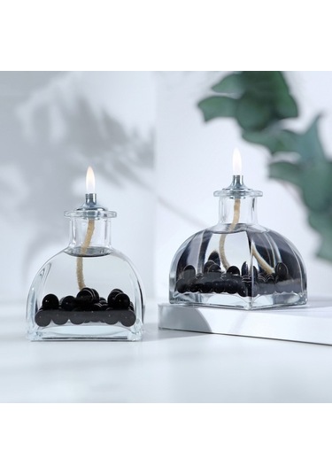 Imperiums Black Pearl Dekoratif Kandil Mum