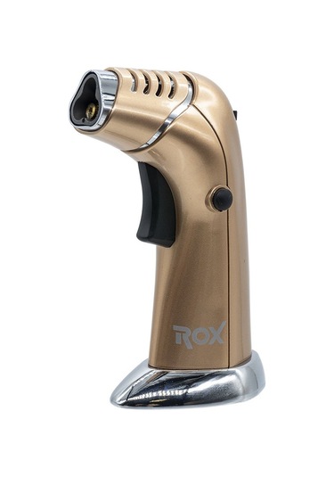 Rox Bs-830 Üç Alev Çıkışlı Bütan Gaz Torch Pürmüz Siyah