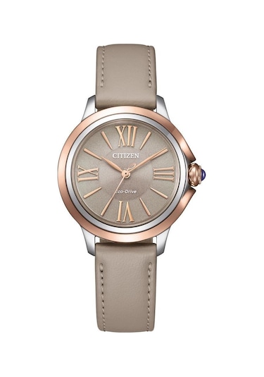 Citizen Em1166-01z Eco-drive Kadın Kol Saati Metalik Gri