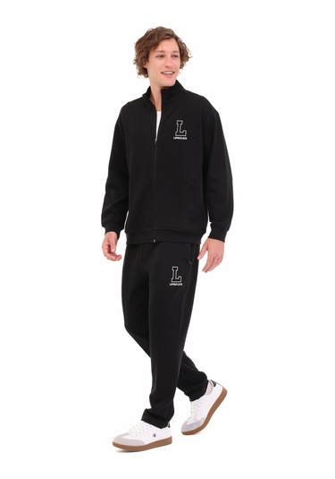 Lumberjack Ml Gray 22blo-20 5pr Siyah Erkek Eşofman Altı Siyah