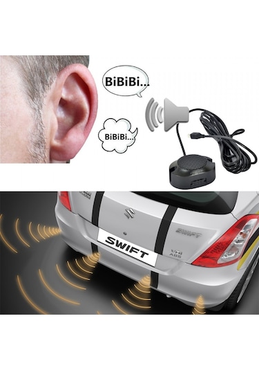 Guard Park Sensörü Ses İkazlı Silver