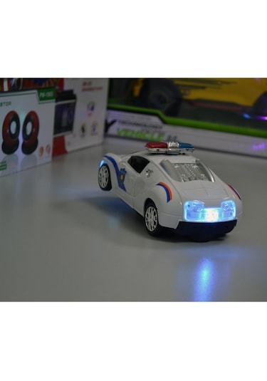 Transformers-robota Dönüşen Işıklı, Sesli, Sensörlü Polis Arabası