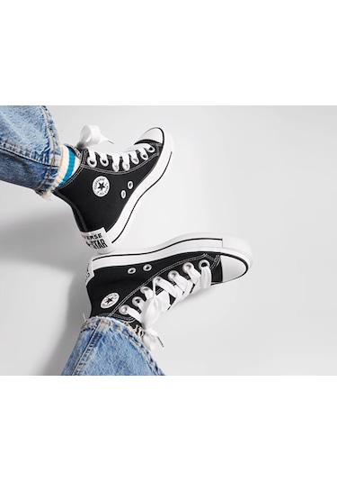 Converse Ctas Lift Hi Kadın Günlük Ayakkabı A10424c Siyah A10424c Siyah
