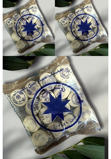 3 Adet Ruşur Taşı Mühürlü Sefidab Taşı 1 Paket 400 Gr 13 - 17 Arası