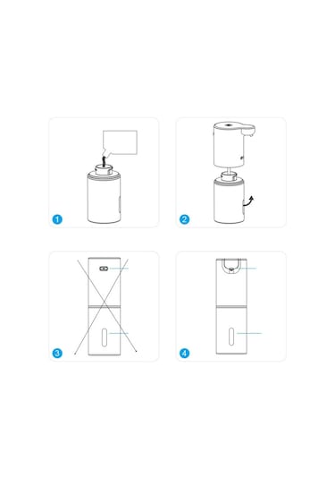 Usb Köpük Dispenseri-dokunmasız Otomatik Sabunluk Köpük Usb Şarj Akıllı Kızılötesi Sensör Sıvı Sabunluk Banyo El Dezenfektanı Dispenseri