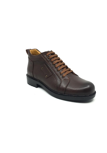 Luis Figo %100 Deri Rahat Erkek Günlük Fermuarlı Kışlık Bot 38-48