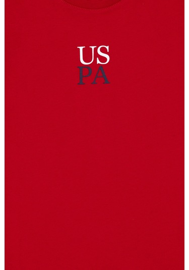 U.s. Polo Assn. Erkek Çocuk Kırmızı Tişört Basic 50306498-vr030 Kırmızı