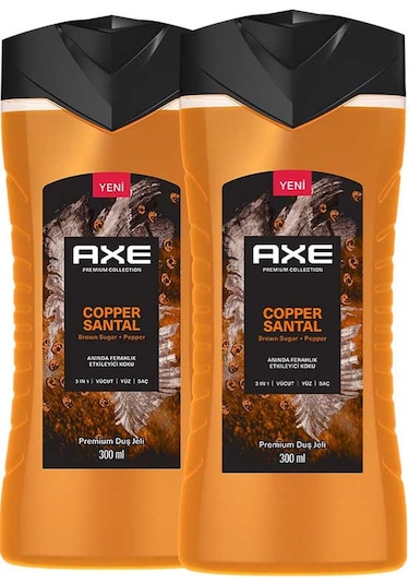Axe Premium Collection Copper Santal Duş Jeli 2 x 300 ML