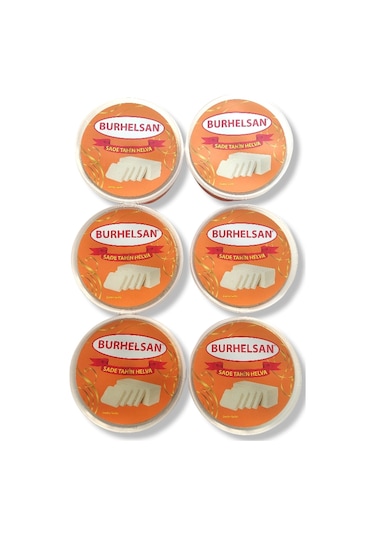 Burhelsan Sade Tahin Helvası 6 x 950 G