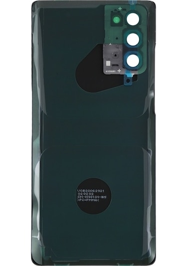 Cbtx Samsung Galaxy Note20 Uyumlu Kamera Lens Kapaklı Pil Arka Kapağı Yeşil