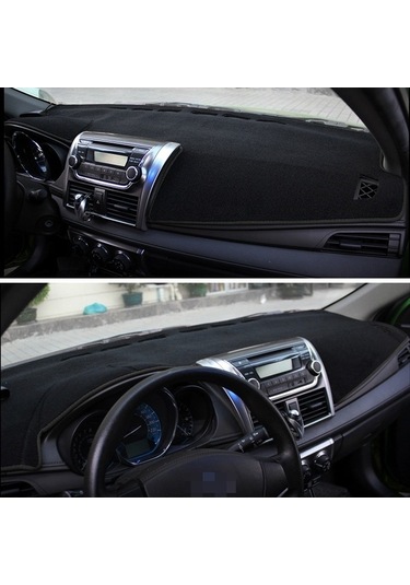 Pazly Yılı Ve Siyah Paspas Paneli Kia K2 Için Koruyucu Güneşlik, Gösterge Koruma Kapak