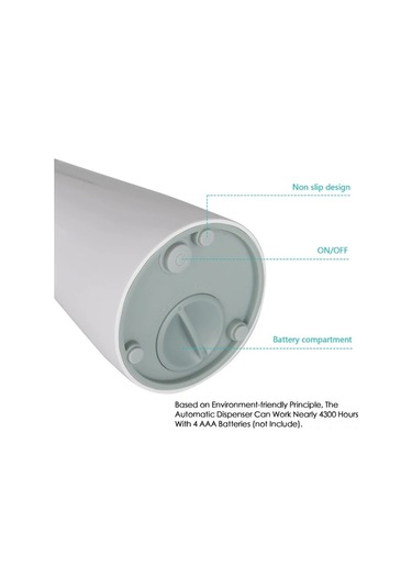 Xindoker Akıllı Entegre İnfrarede Sensörlü Sabit 1ml Akışlı 200ml Kapasiteli Transparan Pencereyle Abs Sabun Dağıtıcı Çok Renkli
