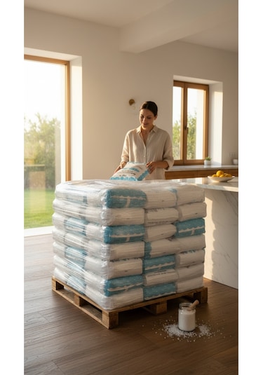 Kabinet Yumşatma Sistemi Billur Tablet Tuzu 25 Kg