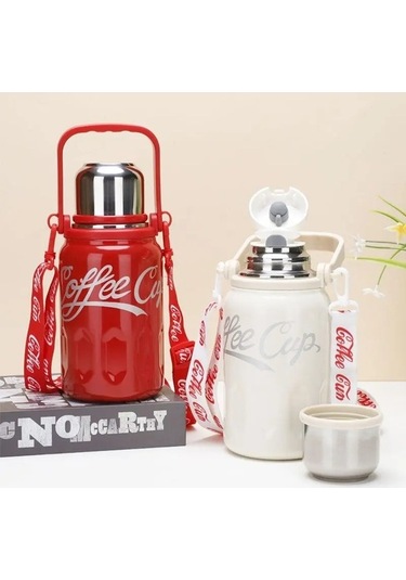 Novahub Tcherchı 1.5l Yalıtımlı Paslanmaz Çelik Termos Kırmızı Kırmızı