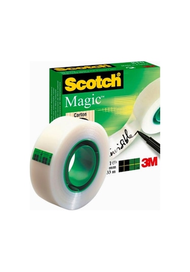 3M Scotch Magic 19X33 M Görünmez Bant