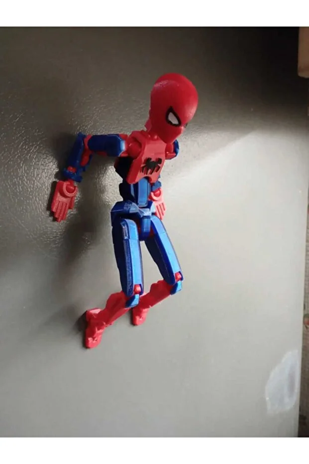 Dummy Spiderman: Eklemleri Hareketli 14 Cm Mini Figür Örümcek Adam