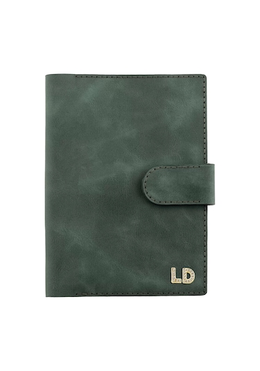 A5 Defter Ve Ajanda Kılıfı - %100 Rainbow Deri - Ko10001 - Haki Haki
