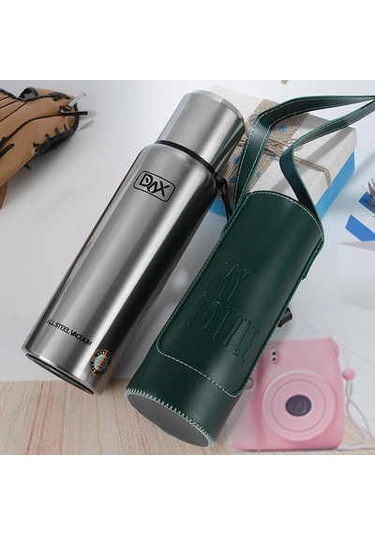 Kapris Çift Katlı Paslanmaz Çelik Termos 750ml Gümüş Kap-295 Inox