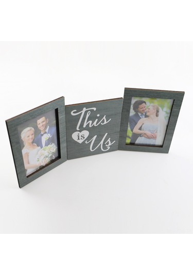 Hfambition Katlanabilir Ahşap Fotoğraf Çerçevesi - Jm00671 Ev Dekorasyonu Ve Düğün Süsü