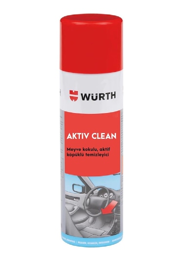 Würth Activ Clean Araç İçi Aktif Temizleme Köpüğü 500 Ml N11.808