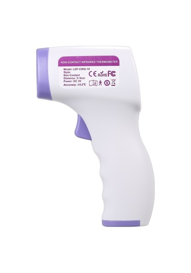 Tongxida Evde Kullanılabilir Düşük Mesafe Isı Ölçer, Yüksek Hassasiyetli Lcd Ekranlı, Pil Dahil