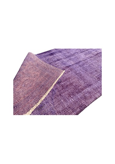 El Dokuma Mor Yolluk 68x225 Dekoratif Yün Halı Yolluk