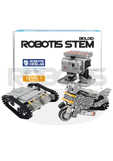 Robotis Bioloid Stem Robot Eğitim Kiti Level 1 - 16 Robot, 48 Ders
