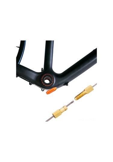 Geeksen Bisiklet İç Kablolu Ray Yükleme Aracı - Hidrolik Değişim Kablosu Ve Çerçeve Taşıma İçin Esnek Manyetik Ve Metal Aksesuar Seti