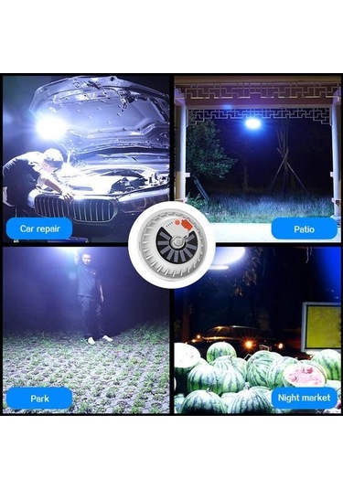 Güneş Işığı Şarj Edilebilir Parlaklık Asılı Yüksek 120led 2000lm Dış Mekan İçin Güneş Işığı Kamp Feneri B Çok Renkli