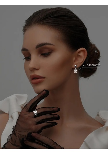 Asj Taşlı Gümüş Nişan Yüzük 925 Ayar Gümüş 466594714 Beyaz