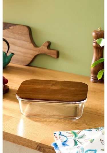 Karaca Karya Acacia Saklama Kabı 1300 Ml