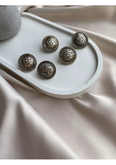 Siberiana 21 Mm Bronz Kaplamalı Armalı Düğmeler 211158649