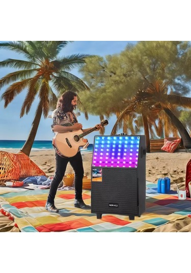 Ultratekno Ndr-h12 12 İnç 60 Watt Rgb Işıklı Karaoke Ses Sistemi