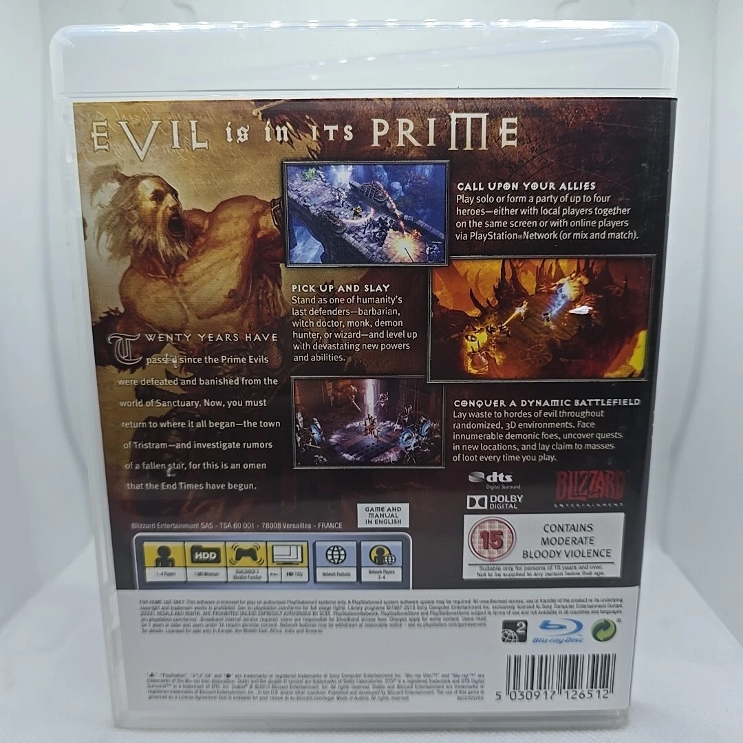 Diablo Iıı Playstation 3 Cd Oyun Teşhir