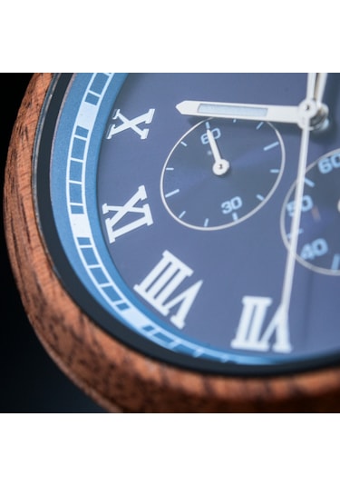Zebrino Zbr-gr-mn Midnight Ahşap Erkek Kol Saati 41 Mm