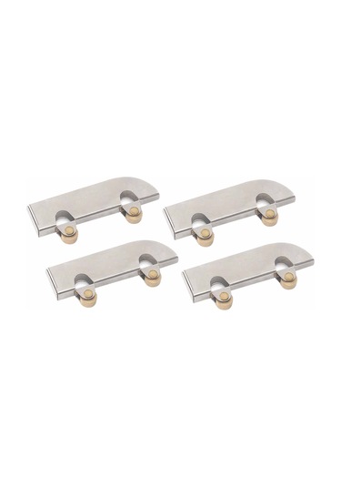 Yaozixa Stainless Steel Cam Balkon Kapısı Kaydırıcı Rulmanı - Sessiz Ve Dayanıklı Ev Ticari Uygulamalar İçin Diğer