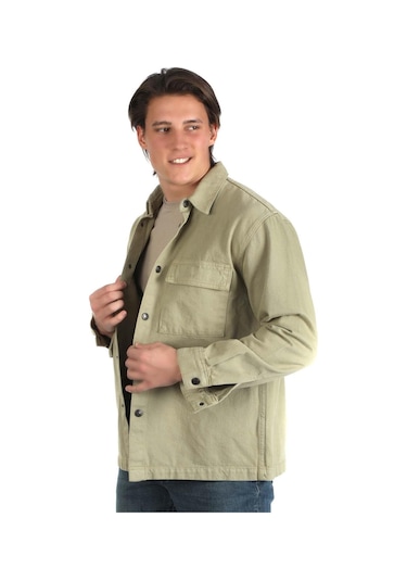 Lee Cooper Karela Erkek Dokuma Ceket Haki-16554-haki Haki