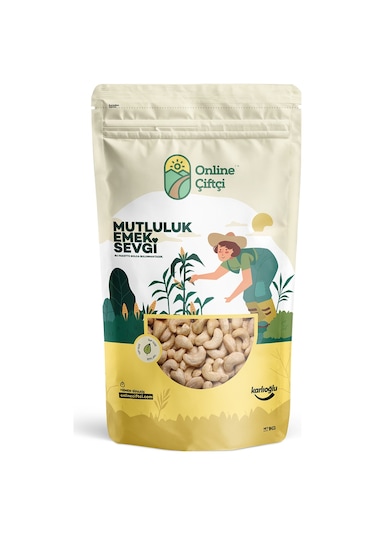Online Çiftçi Çiğ Kaju 1 KG