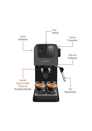 Grundig KSM 4330 Espresso Makinesi